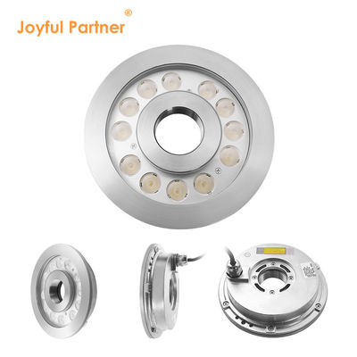 Hochleistungs-LED-Brunnenlicht IP68 aus Edelstahl mit Mittelloch