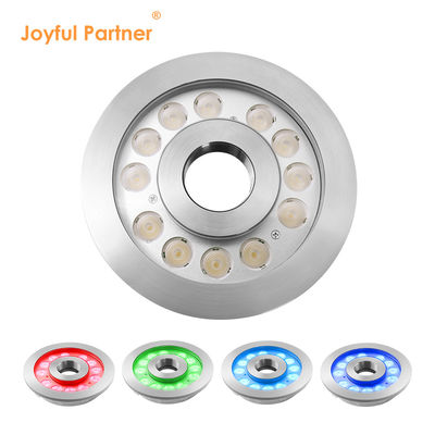 IP68 LED-Brunnenlicht 36W Edelstahl 3 In 1 RGB Unterwasserlicht