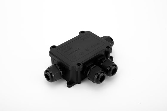 Leichtes IP68 Schnellanschluss 4-Wege externe elektrische Verbindung Box PC Gehäuse