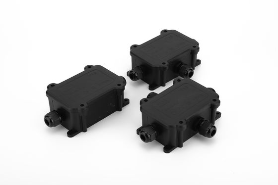 Leichtes IP68 Schnellanschluss 4-Wege externe elektrische Verbindung Box PC Gehäuse