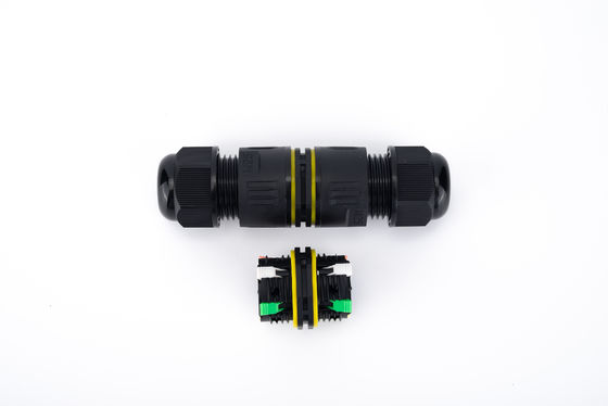 Kabelverbinder 32A 250VAC IP68 Wasserdicht 2-Wege-Verbinder 6-12mm DIA