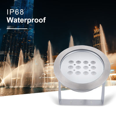 LED Unterwasser-Spotlicht IP68 Bunt RGBW 12V 24V Niederspannung für Wasserspiele
