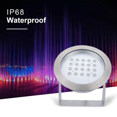IP68 LED Unterwasser-Spotlicht 20W 40W 60W 80W DMX512 Premium SS316 Gehäuse für Gartenbrunnen