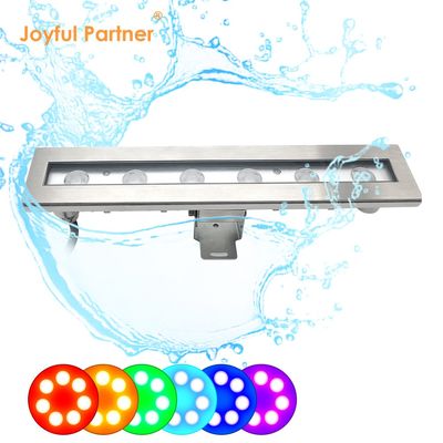 Lineare Unterwasser-LED-Wasserfallleuchten 2700k - 6500k IP68 Unterwasser-LED-Leuchten