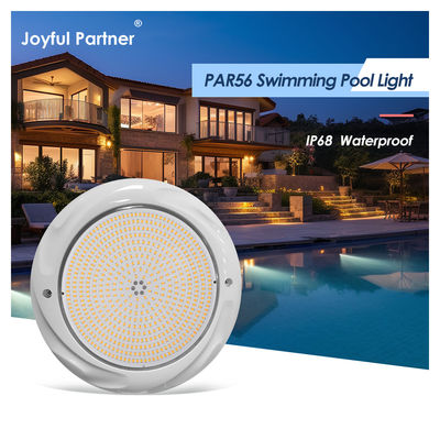 Led-Poollichter Unterwasser-Schwimmbadlichter RGB 230mm 18W Oberflächenmontiert IP68 DC12V 3000K