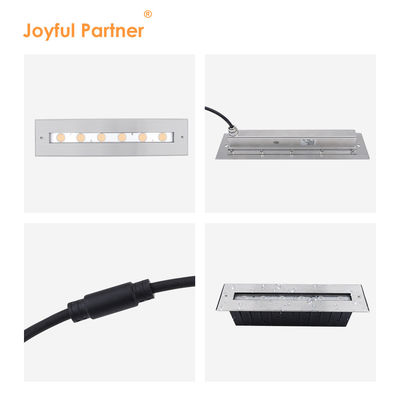 Neues Rechteck helles asymmetrisches Licht IP68 SS316L Unterwasserlicht LED Unterwasserlicht
