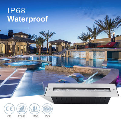 Neues Rechteck helles asymmetrisches Licht IP68 SS316L Unterwasserlicht LED Unterwasserlicht