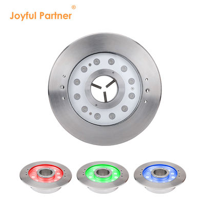 Unterwasserbrunnenlampe IP68 12W 24W 36W Warmweiß RGB Edelstahl 316L