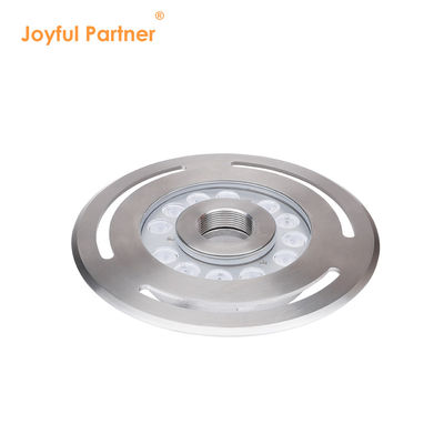 Unterwasserbrunnenlicht IP68 12W 24W 36W Warm Weiß Blau RGB Edelstahl 316L mit Durchmesser 285mm