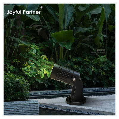 Außenbeleuchtung kleiner LED-Gartenscheinwerfer mit Spitze oder Aluminium-Basis
