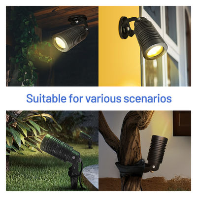 Moderne Gartenscheinwerfer LED-Spiegellicht Spike-Licht Außenbaum Landschaftslicht Wasserdicht LED-Spiegellampen LED-Spiegel