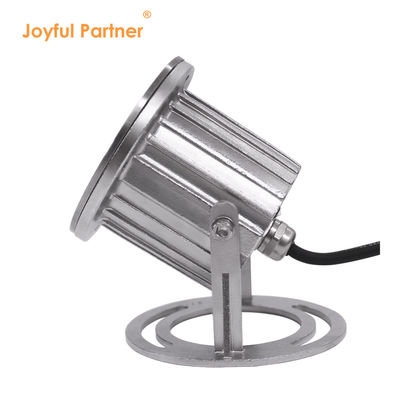 IP68 Wasserdichtem Edelstahl 316 3x2W LED Unterwasserleuchten für Teiche mit Montagebasis