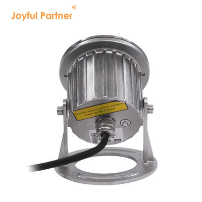 IP68 Wasserdichtem Edelstahl 316 3x2W LED Unterwasserleuchten für Teiche mit Montagebasis