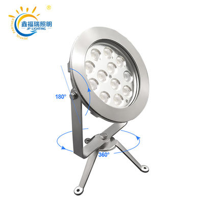 CE ROHS Zertifizierung DC 24V IP68 Fabrik Lieferung 12X1W LED Einfarbige Tauchlampen Niederspannung
