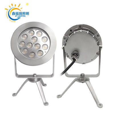 OEM CE ROHS Zertifizierung Edelstahl316 IP68 Wasserdicht 12x2W LED RGB Teichleuchten