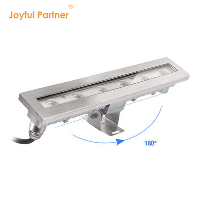 Fabrik Direktversorgung IP 68 Eingangsspannung 24VDC 6X1W LED Einfarbiger Strahlwinkel 8 Grad Teich LED-Leuchten