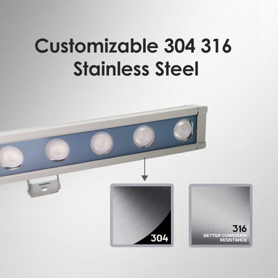 DC24V Spannung IP65 wasserdicht RGB-Lichtbar Außenwandwaschbeleuchtung für Außenbeleuchtungsprojekte