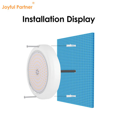 IP68 Schwimmbadleuchten ABS+PC Material 18 Tasten Fernbedienung Konstante Strömung AC12V Oberflächenmontiert