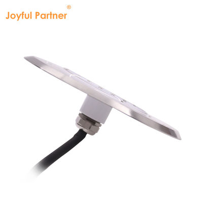 LED-Poolleuchten IP68 Weiß/Wärmeweiß 316 Edelstahldeckel 6W SMD 2835 63Pcs