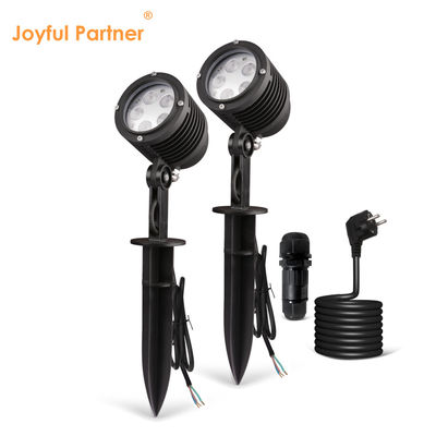 5W Outdoor Pulverbeschichtung Gehäuse Led Einfarbige Kunststoff Spike DC24V Garten Landschaft Scheinwerfer für Bäume