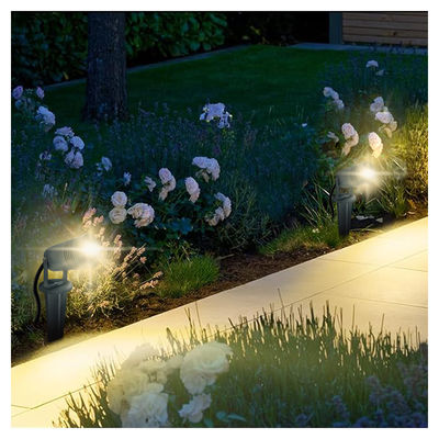 2024 Neue Aluminiumkarosserie IP66 Wasserdicht Niederspannung 6W CREE COB 12V LED Spike Lichter Für Gehweg