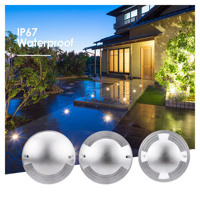 Edelstahl Untergrundlicht Starke Tragfähigkeit AC 100-240V IP67 Wasserdicht für Gartenweg Weg