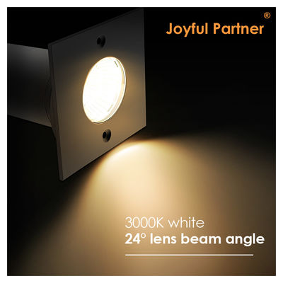 DC AC COB Led Aluminium Quadratform 304ss Frontdeckel LED Bodenlicht für den Garten
