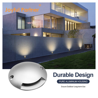 Anti-UV-Anodisiertes DC12v Aluminium-Körper 1,2 Watt Weiße Abdeckung Eingebaute Schrittlicht Rein Aluminium 6063 Gehäuse