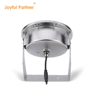 Edelstahl IP68 LED Unterwasserleuchten 40W Warmweiß Einfarbiges Teichlicht für Party Schwimmbad Zuhause Garten