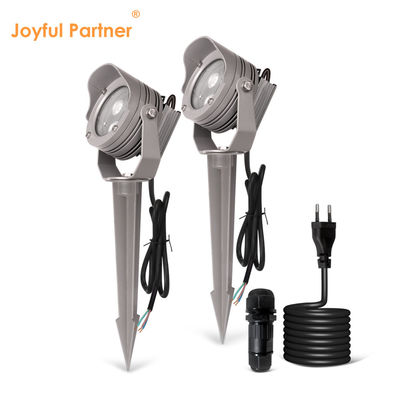 3W 6W RGB IP67 wasserdicht DC12V 24V Optical Reflector LED Plastik Spike Spot Light für Gartenbäume