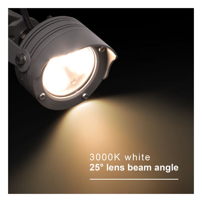 3W 6W RGB IP67 wasserdicht DC12V 24V Optical Reflector LED Plastik Spike Spot Light für Gartenbäume