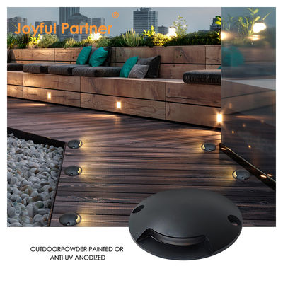 Außen Mini Kleine Größe1w Aluminium IP67 Inground Deck Licht Für Vergnügungspark Garten