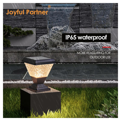 Garten-Tor-Licht Solarbetrieben 124 Stück SMD 2835 LED 150 Lm/W 5W Sloar-Panels mit PC-Lampenschirm