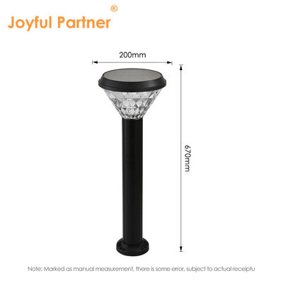 Superhell Solar-Straßenlicht Aluminium Material ABS + PC Smart Light Control Warm Weiß Für Landschaftsgarten