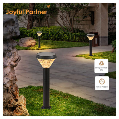 Superhell Solar-Straßenlicht Aluminium Material ABS + PC Smart Light Control Warm Weiß Für Landschaftsgarten