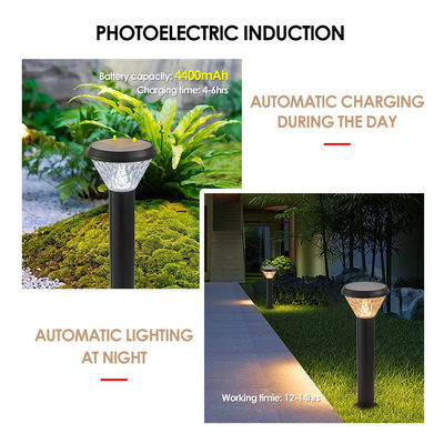 Lawn Column Post Lamp 2 Jahre PC ABS Gehäuse Garantie IP65 wasserdicht RGB Farbe AUTO-ON/OFF Funktion
