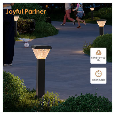 2024 LED Solar Outdoor Pathway Light IP65 Hohe Helligkeit Weiß RGB Farbe mit Solarpanel Solarladung