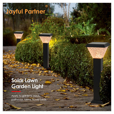 2024 LED Solar Outdoor Pathway Light IP65 Hohe Helligkeit Weiß RGB Farbe mit Solarpanel Solarladung