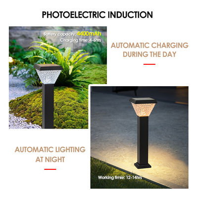 2024 LED Solar Outdoor Pathway Light IP65 Hohe Helligkeit Weiß RGB Farbe mit Solarpanel Solarladung
