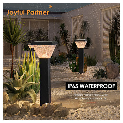 2024 LED Solar Outdoor Pathway Light IP65 Hohe Helligkeit Weiß RGB Farbe mit Solarpanel Solarladung