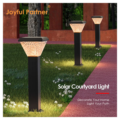 2024 LED Solar Outdoor Pathway Light IP65 Hohe Helligkeit Weiß RGB Farbe mit Solarpanel Solarladung
