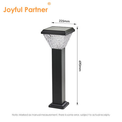 Außen LED Solar Lawn Light Großkapazität Batterie ABS Aluminium Material RGB Farbe geeignet für Innenhof Parks