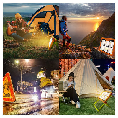LED-Solar-Camping-Leuchten Ultrahell Outdoor SMD LED IP65 Fernbedienung Wiederaufladbares Lichtniveau für Notfälle