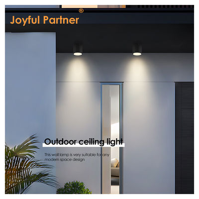 Außen-Innendecken IP65 8w Oberflächenmontierte Zylinderform kühl Weiß 4000K LED-Uplights CE ROHS-Zertifikat