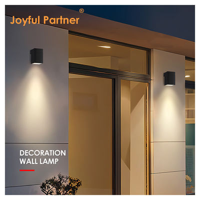 Außen-Innen-Wand-LED-Leuchte Quadrat 8W DC 24v Warmweiß SMD LED Gießwerk Aluminium Gehäuse Multifunktionsbalkenwinkel