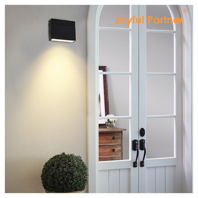 Auf und Ab Beleuchtung Moderne LED Wandmontierte Garten Innenhof Leuchten 10W Schwarz Weiß Gehäuse Farbe wasserdicht IP65