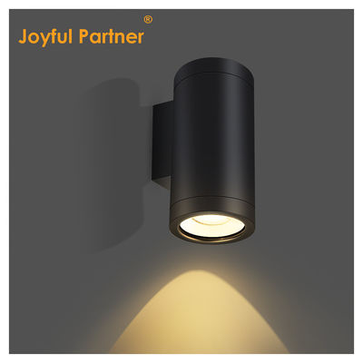 Außenwand- und Außenwandlampe aus extrudierter Aluminiumlegierung 3000-6000K 18W 24W Außenwandlampe Cob LED Schwarz Gehäusefarbe