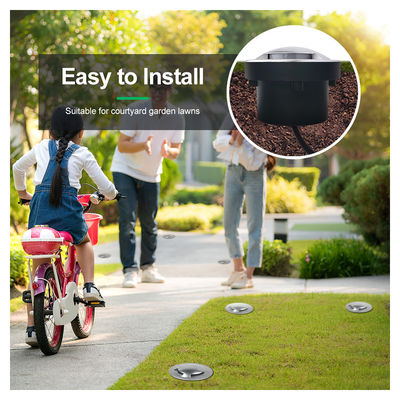 IP67 Ultra-dünne eingebettete Inground-Uplight 12V 24V wasserdichte Deckleuchte eingebettete Bodenlampe