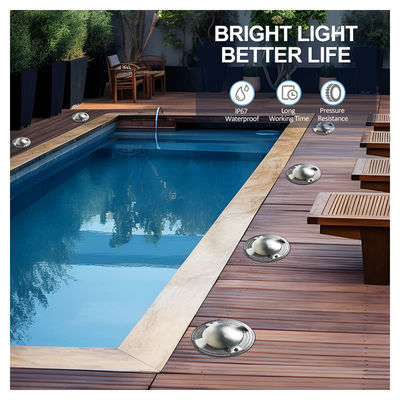 Joyful Wasserdicht eingebettete LED-Beleuchtung aus reinem Aluminium 6063 Gehäuse Eine Zwei Vierwege Seitenausstrahlung