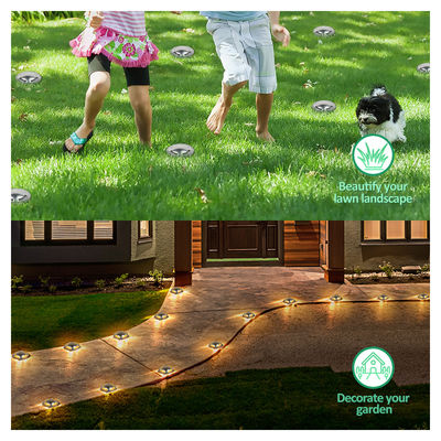 2W IP67 LED-Bodenleuchten Außen ultra dünner Durchmesser 55mm SMD LED Walkover-Leuchten mit Aluminiumgehäuse